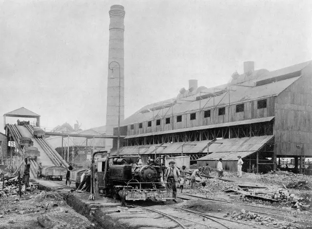 Early smelting and ore-processing operations