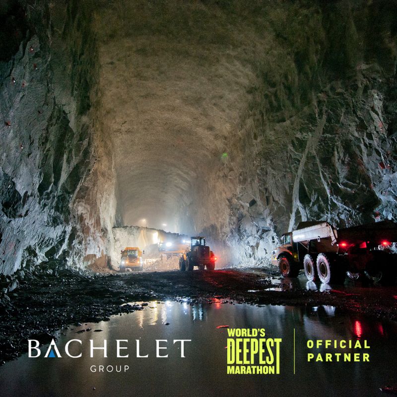 World's Deepest Marathon — Bachelet Group official partner